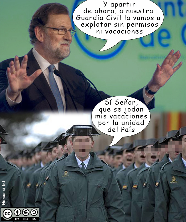 vacaciones guardia civil