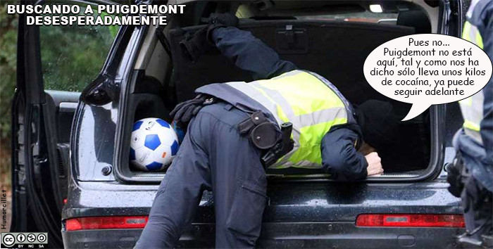 buscando a puigdemont