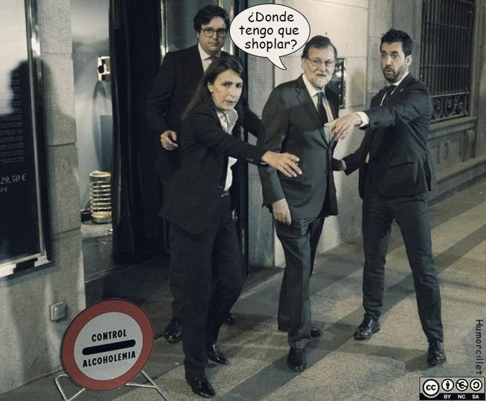 rajoy borracho