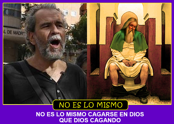 CAGARSE EN DIOS