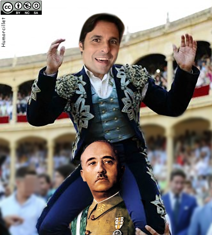 fran rivera a hombros