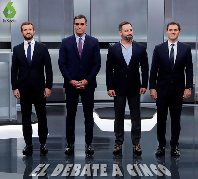 el debate a cinco