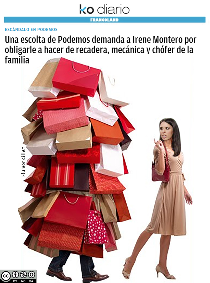 irene montero explotadora