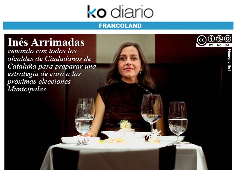 inés arrimadas cena sola