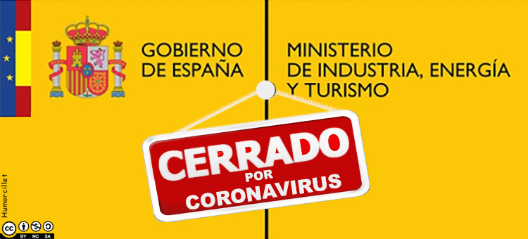 cerrado por coronavirus