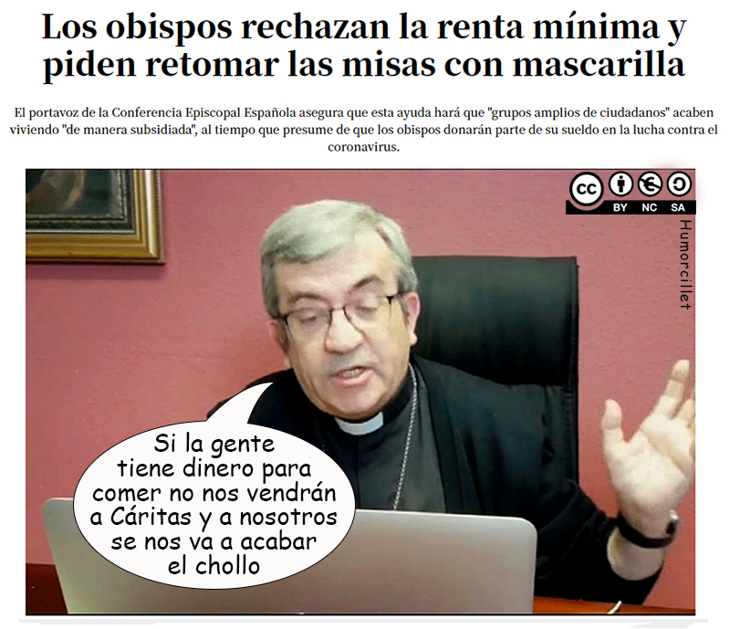 obispos renta mínima