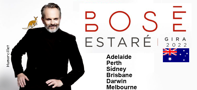 Miguel Bosé y su próxima gira por&nbsp;Australia