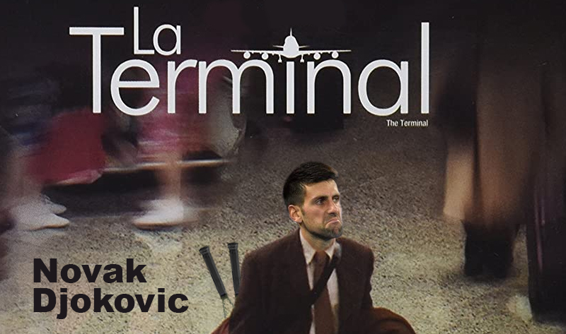 Novak Djokovic en «La Terminal» de&nbsp;Australia