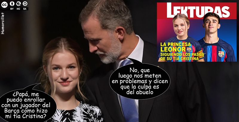 La Princesa Leonor y su amor platónico&nbsp;Gavi