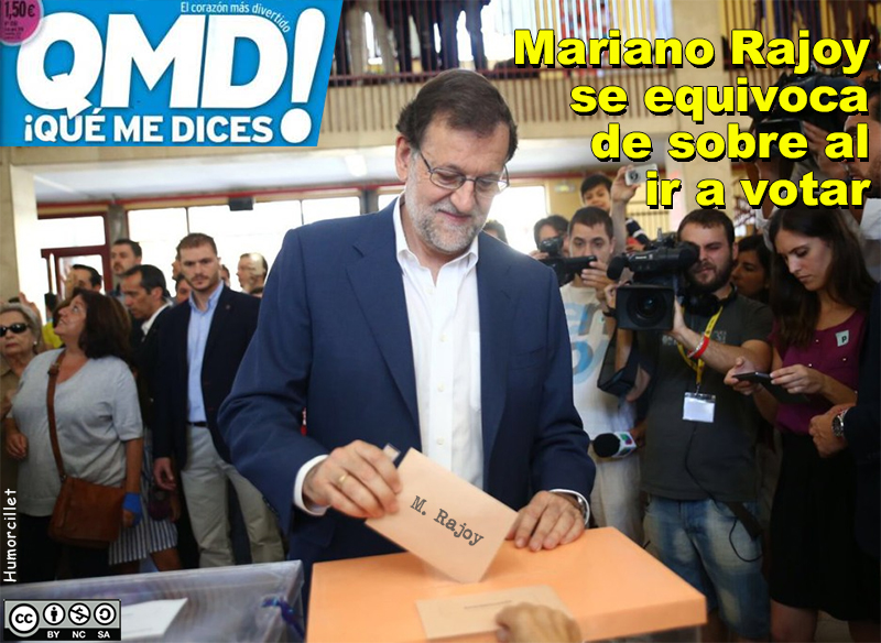 rajoy votando