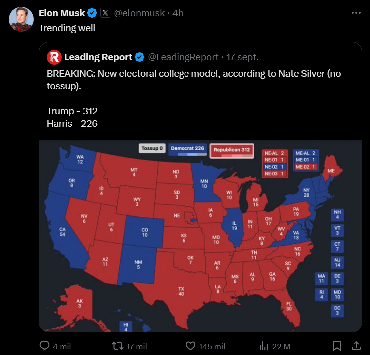 Elon Musk y su campaña electoral para Donald&nbsp;Trump