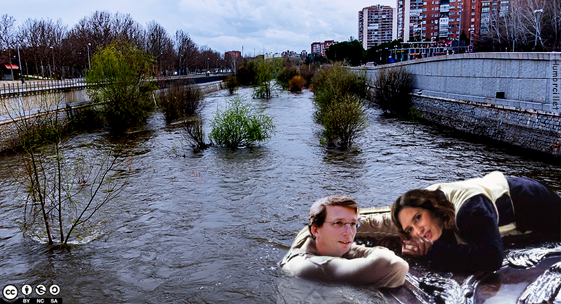 Imágenes de las inundaciones en el&nbsp;Manzanares