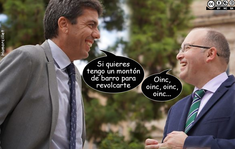 Puede ser una imagen de 2 personas y texto que dice "C Ea Si quieres tengo un montón de barro para revolcarte Oinc, oinc, oinc, oinc..."