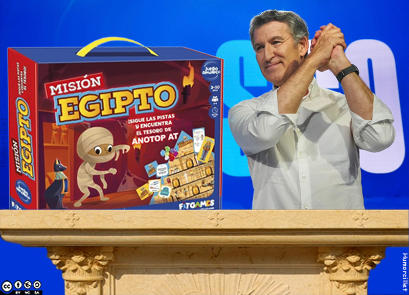 Puede ser una imagen de texto que dice "みな MISIÓN EGIPIO ISIGUELASPISTAS LAS ISIGUE ENCUENTRA LA PISTAS EL TESORO DE ANOTOP AT BS అజంమవ FITGAMCS O0 Menema"